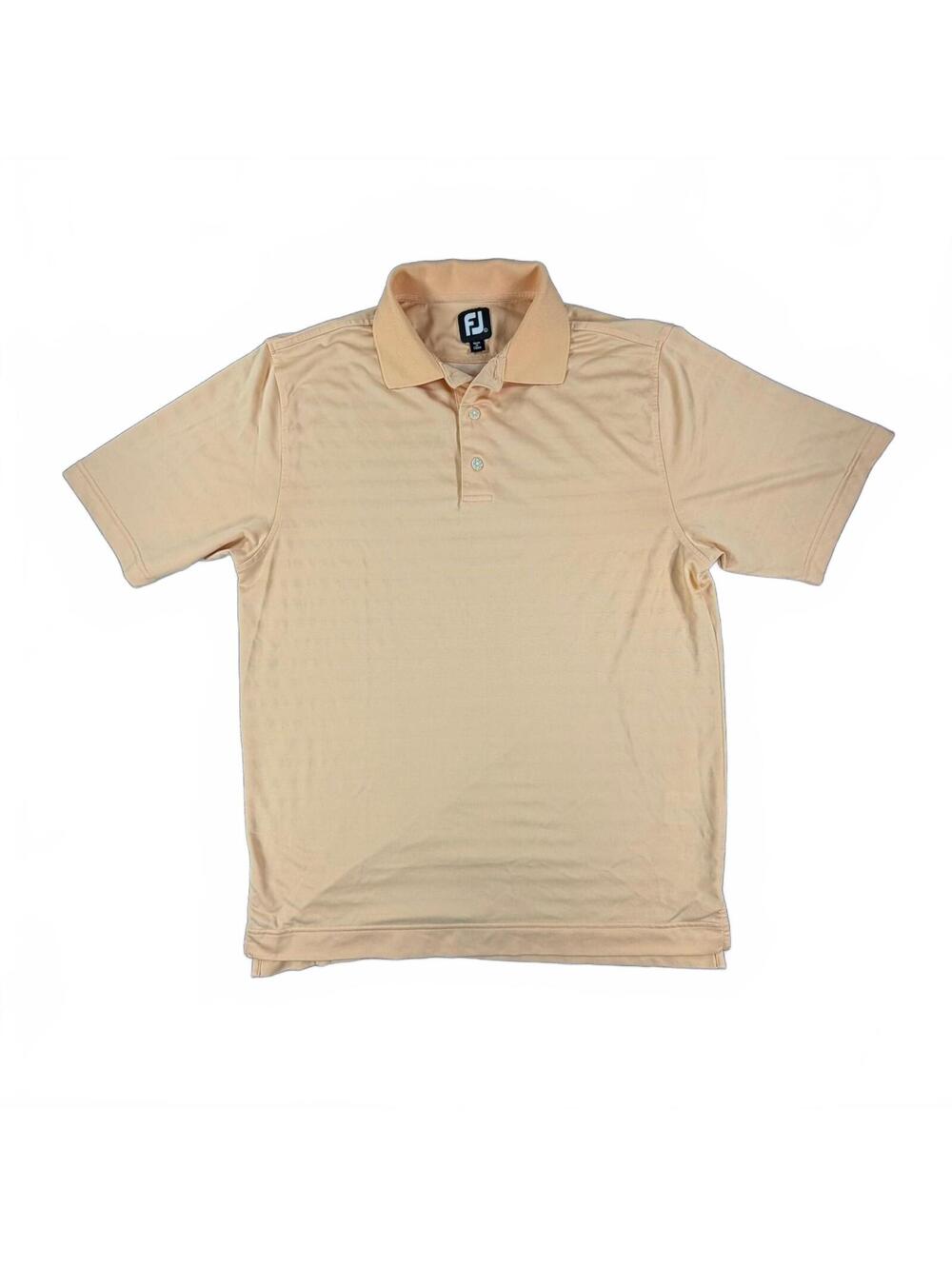 FootJoy Men's Golf Performance Polo Shirt Peach Size Large